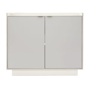   Gray 2-Door Chest | Oroa.com