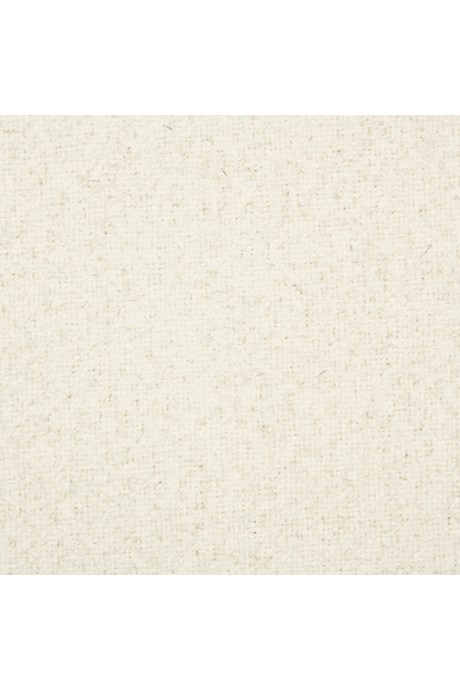 White Bouclé Swivel Chair | Caracole Seville | Oroa.com
