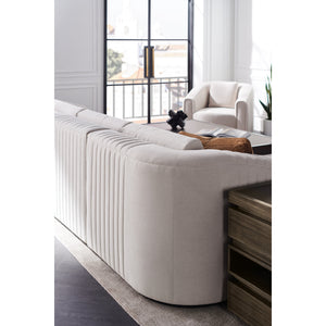   Twill Right-Armed Loveseat | Oroa.com