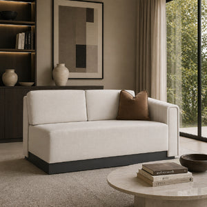   Twill Right-Armed Loveseat | Oroa.com
