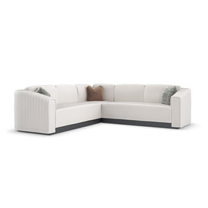   Twill Right-Armed Loveseat | Oroa.com