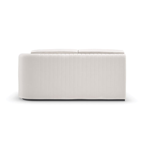 Twill Right-Armed Loveseat | Caracole La Moda