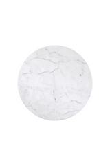 White Marble Spot Table | Caracole La Moda | Oroa.com