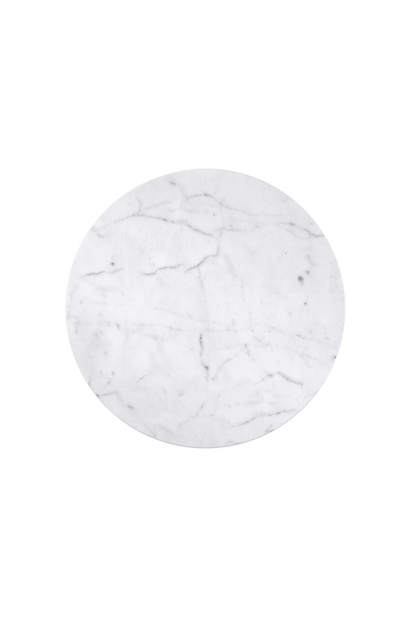 White Marble Spot Table | Caracole La Moda | Oroa.com