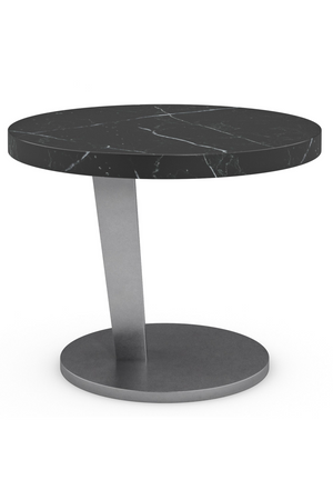 Black Marble Spot Table | Caracole La Moda | Italianfurniture.com