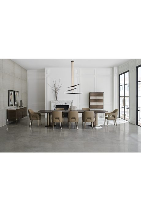 Metal Framed Modern Bar Cabinet | Caracole La Moda | Oroa.com