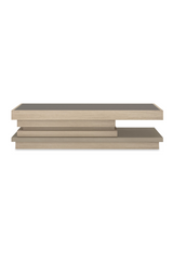 Glass Top Tiered Coffee Table | Caracole La Moda | Oroa.com