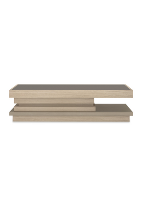 Glass Top Tiered Coffee Table | Caracole La Moda | Oroa.com