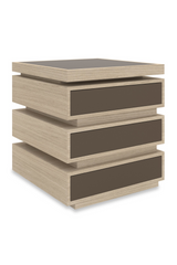 2-Drawer Tiered End Table | Caracole La Moda | Oroa.com
