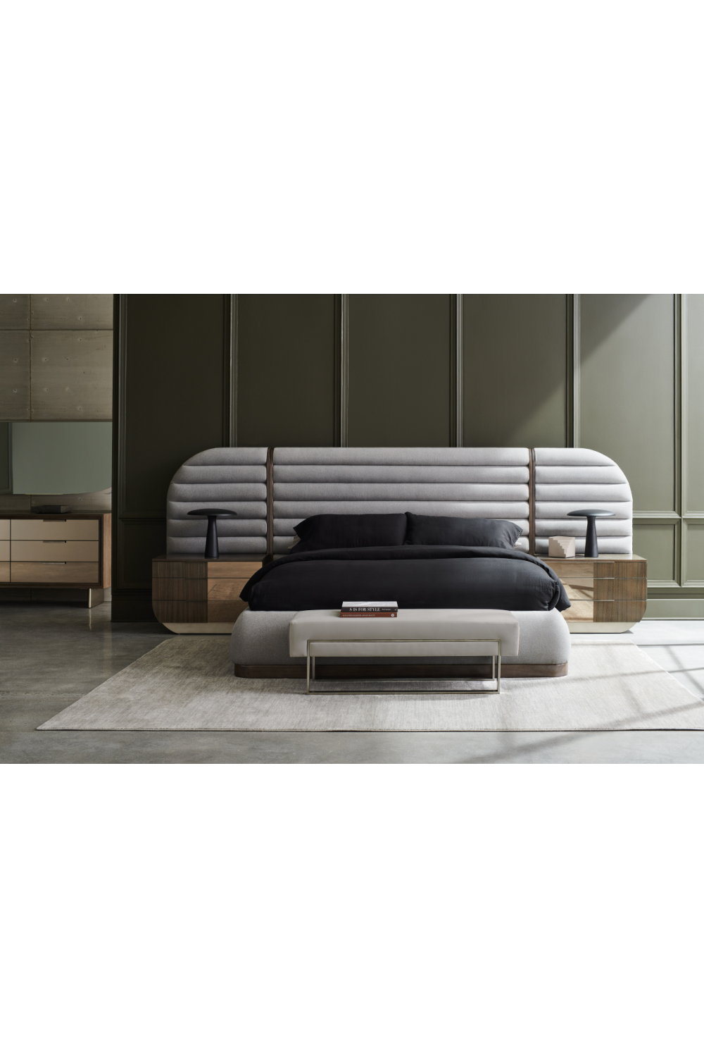 Bronze Mirrored Dresser | Caracole La Moda | Oroa.com