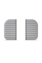 Gray Channeled Bed Side Panels | Caracole La Moda | Oroa.com