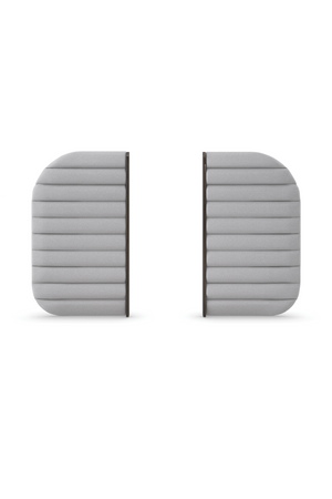 Gray Channeled Bed Side Panels | Caracole La Moda | Oroa.com