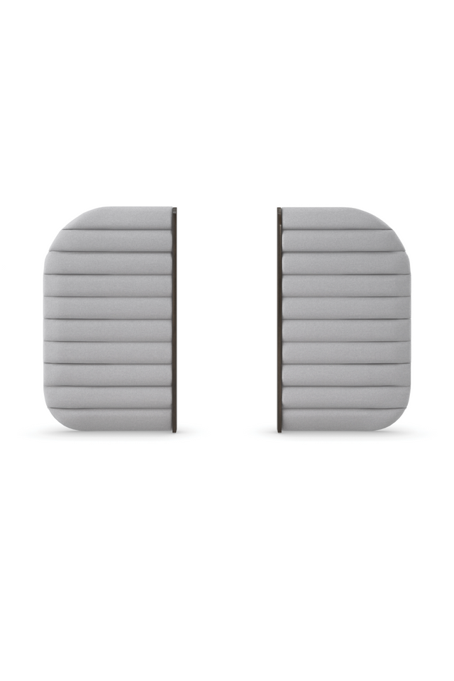 Gray Channeled Bed Side Panels | Caracole La Moda | Oroa.com