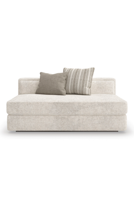 Cream Minimalist Sectional Sofa | Caracole Unity | Oroa.com
