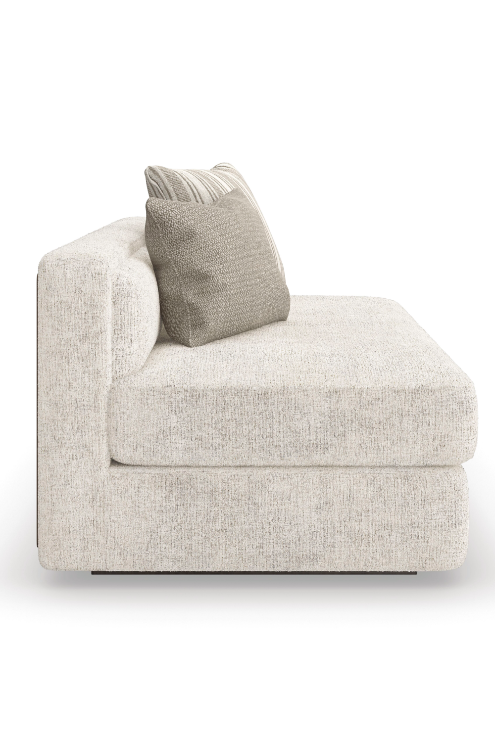 Cream Minimalist Sectional Sofa | Caracole Unity | Oroa.com