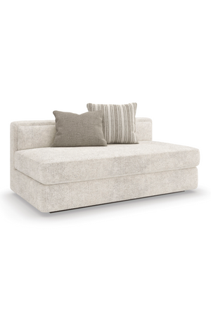 Cream Minimalist Sectional Sofa | Caracole Unity | Oroa.com