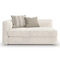 Cream Minimalist Sectional Sofa | Caracole Unity | Oroa.com
