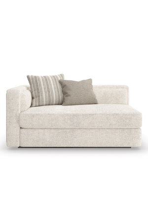 Cream Minimalist Sectional Sofa | Caracole Unity | Oroa.com