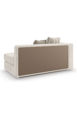 Cream Minimalist Sectional Sofa | Caracole Unity | Oroa.com