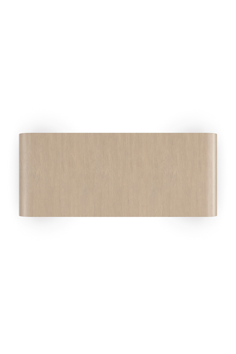 Curved Oak Coffee Table | Caracole Movement | Oroa.com
