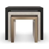 Minimalist Rectangular Side Table | Caracole Contrast