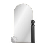 Bronze Framed Floor Mirror | Caracole Balance
