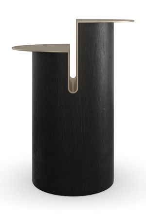Bronze Split-Top Side Table | Caracole Discord | Oroa.com