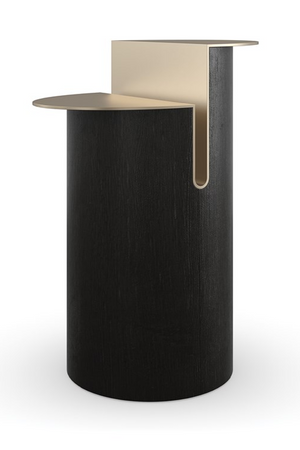 Bronze Split-Top Side Table | Caracole Discord | Oroa.com