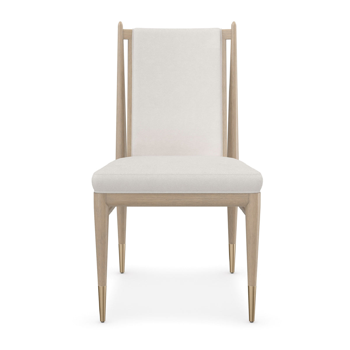 Bouclé Ivory Dining Chair | Caracole Unity