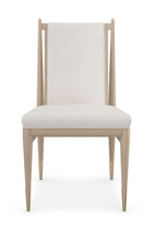 Bouclé Ivory Dining Chair | Caracole Unity | Oroa.com