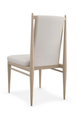 Bouclé Ivory Dining Chair | Caracole Unity | Oroa.com