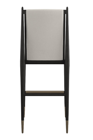 Ivory Bouclé Bar Stool | Caracole Unity | Oroatrade.com