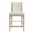 Ivory Bouclé Counter Stool | Caracole Unity | Oroa.com