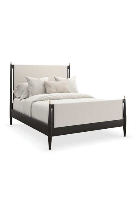Ivory Bouclé Bed | Caracole Rhythm | Oroa.com