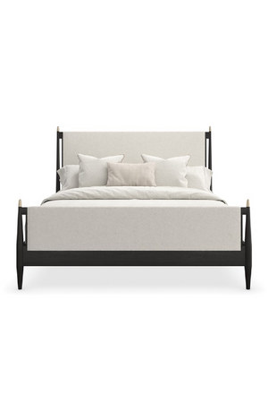 Ivory Bouclé Bed | Caracole Rhythm | Oroa.com