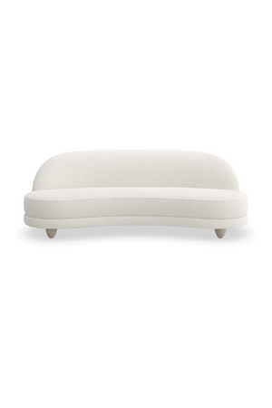 Bouclé Serpentine Sofa | Caracole Tulum | Oroa.com