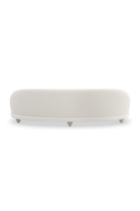 Bouclé Serpentine Sofa | Caracole Tulum | Oroa.com