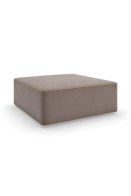 Brown Welted Sectional Sofa | Caracole Marbella | Oroa.com