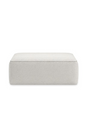 White Welted Sectional Sofa | Caracole Marbella | Oroa.com