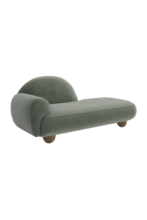 Green Velvet Chaise Lounge | Caracole Cypress | Oroa.com