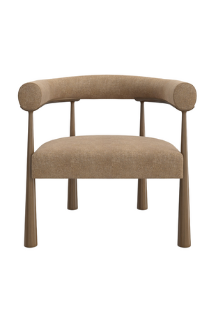 Curved Club Dining Chair | Caracole Bali | Oroa.com