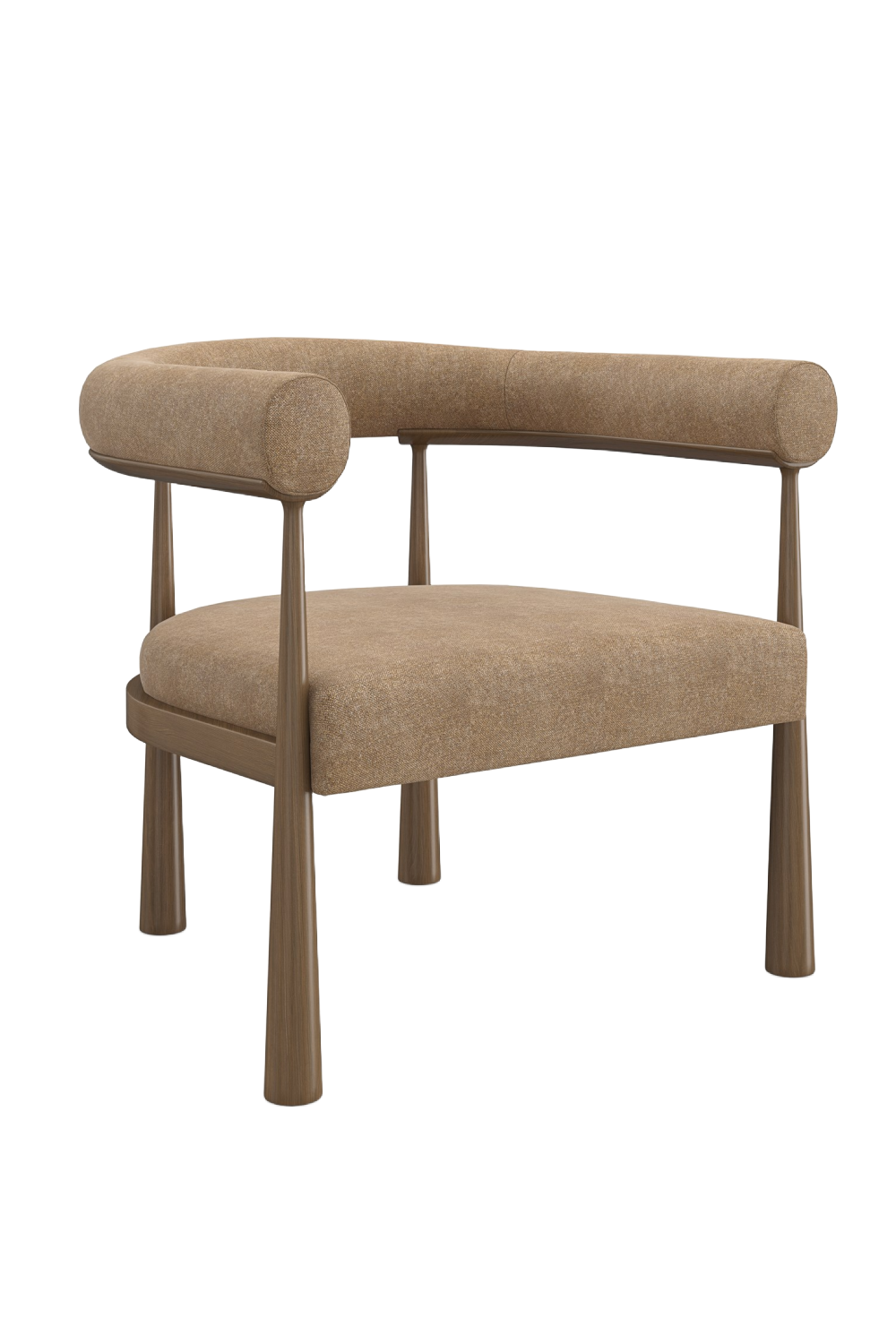 Curved Club Dining Chair | Caracole Bali | Oroa.com