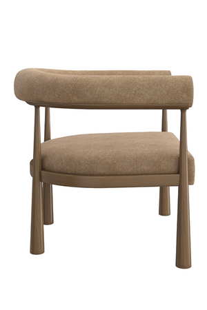 Curved Club Dining Chair | Caracole Bali | Oroa.com