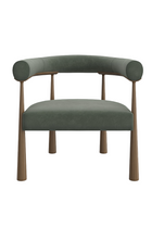 Curved Club Dining Chair | Caracole Bali | Oroa.com