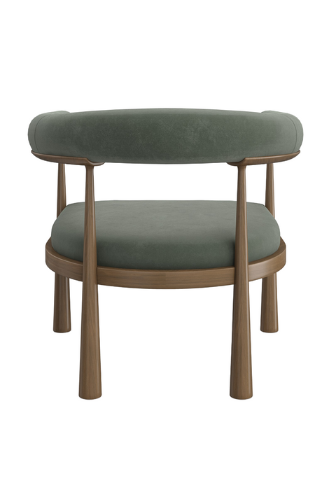 Curved Club Dining Chair | Caracole Bali | Oroa.com