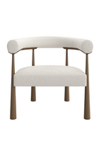 Curved Club Dining Chair | Caracole Bali | Oroa.com