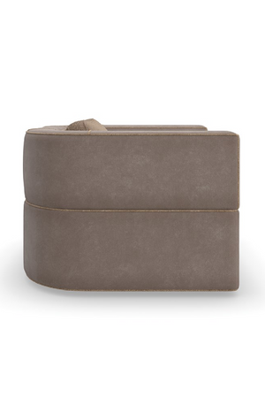 Warm Gray Lounge Chair | Caracole Marbella | Oroa.com