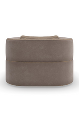 Warm Gray Lounge Chair | Caracole Marbella | Oroa.com