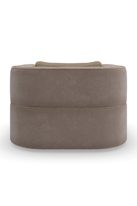 Warm Gray Lounge Chair | Caracole Marbella | Oroa.com