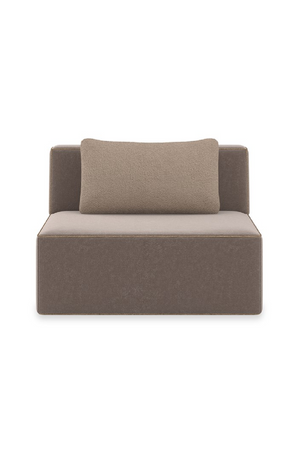 Brown Welted Sectional Sofa | Caracole Marbella | Oroa.com